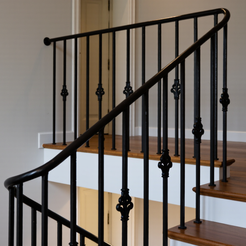 What Is a Wrought Iron Stair Railing?
