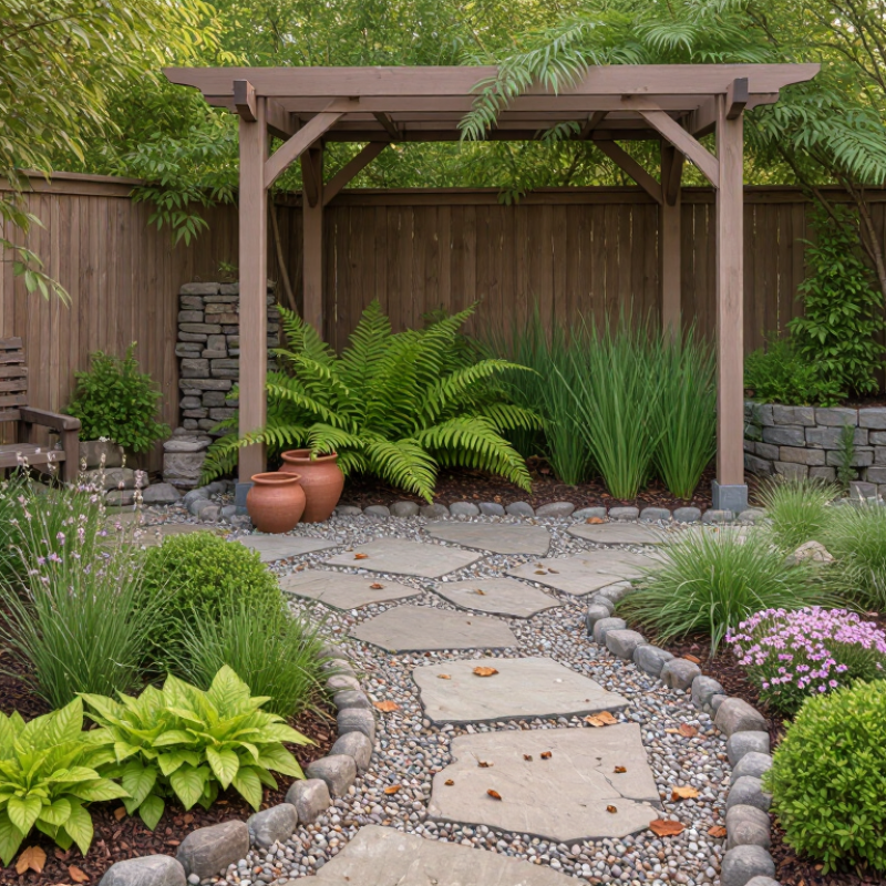 How to Mix Real and Artificial Plants in a Garden?