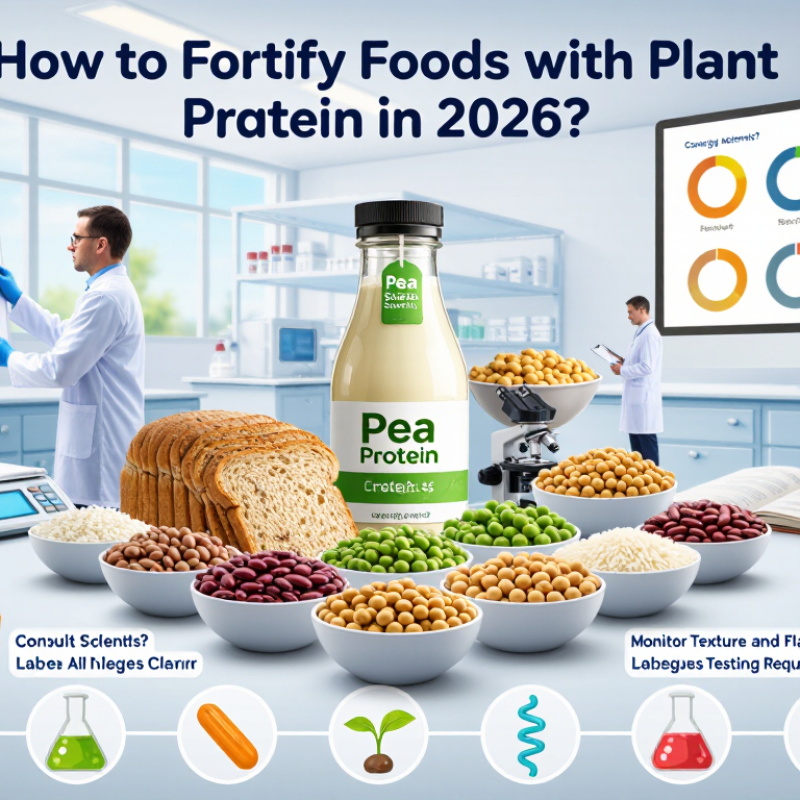 Como fortificar alimentos com proteína vegetal em 2026?