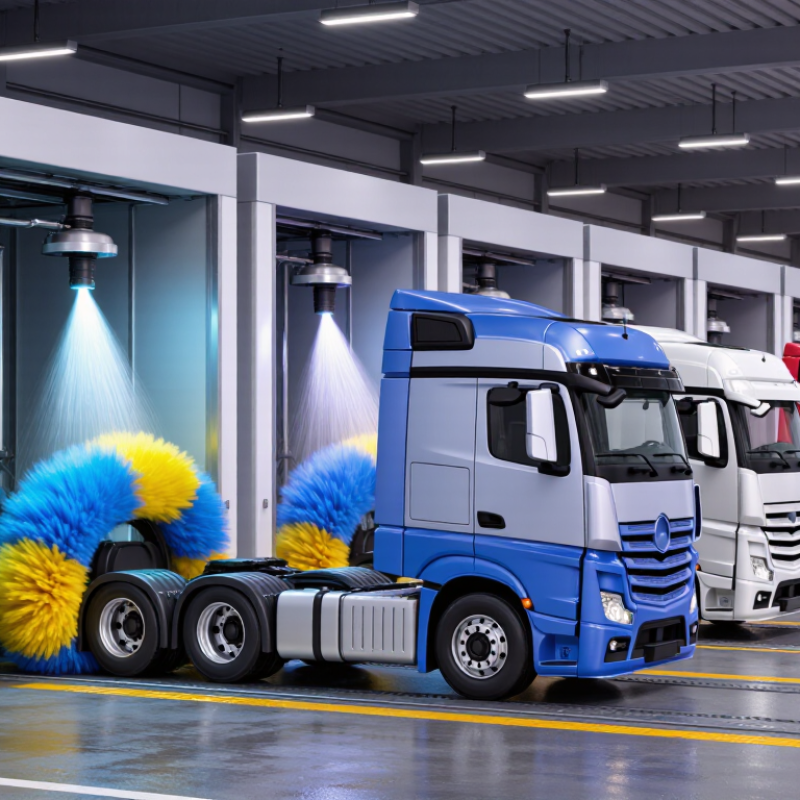 Why Choose an Automated Truck Wash for Your Fleet?