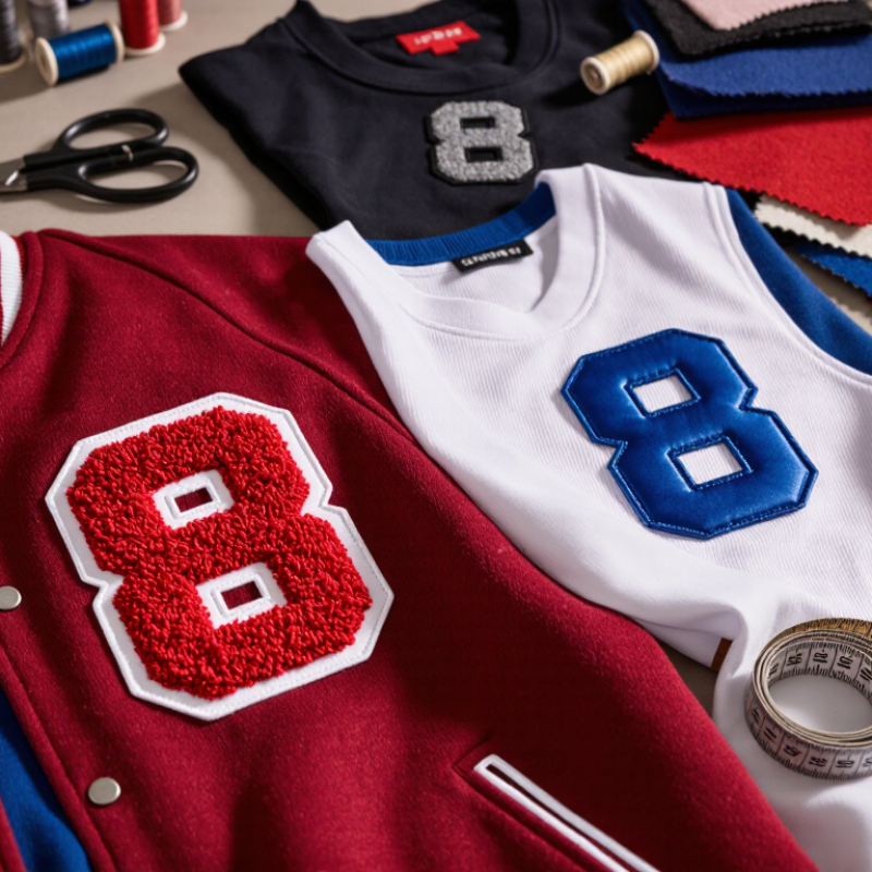 How to Choose Number Patches for Custom Apparel?