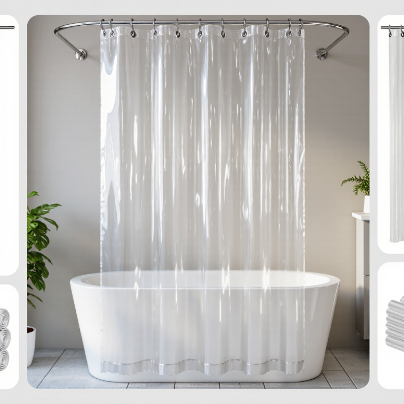 10 Best Clear Shower Curtains for Wholesale Buyers?
