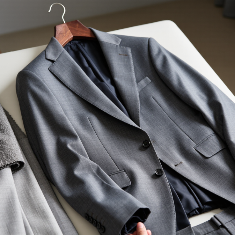 How to Choose Gray Suit Fabric in 2026?