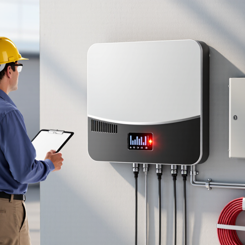 Why Is My Solar Inverter Blinking Red What Does It Mean?