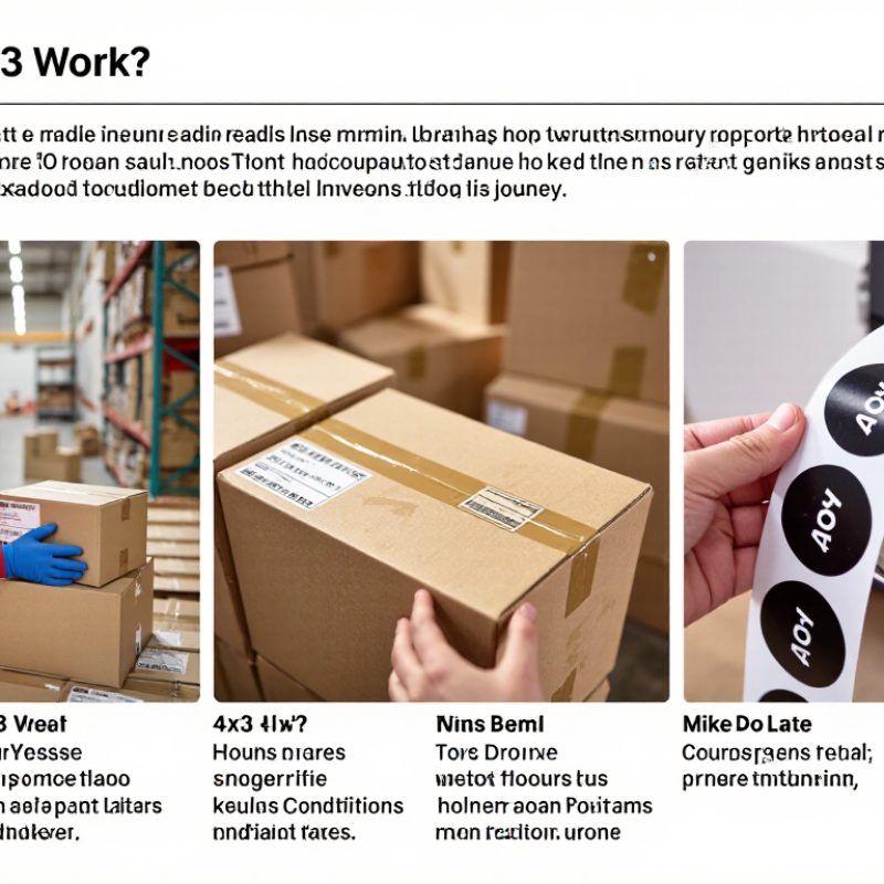 What Are 4x3 Thermal Labels and How Do They Work?