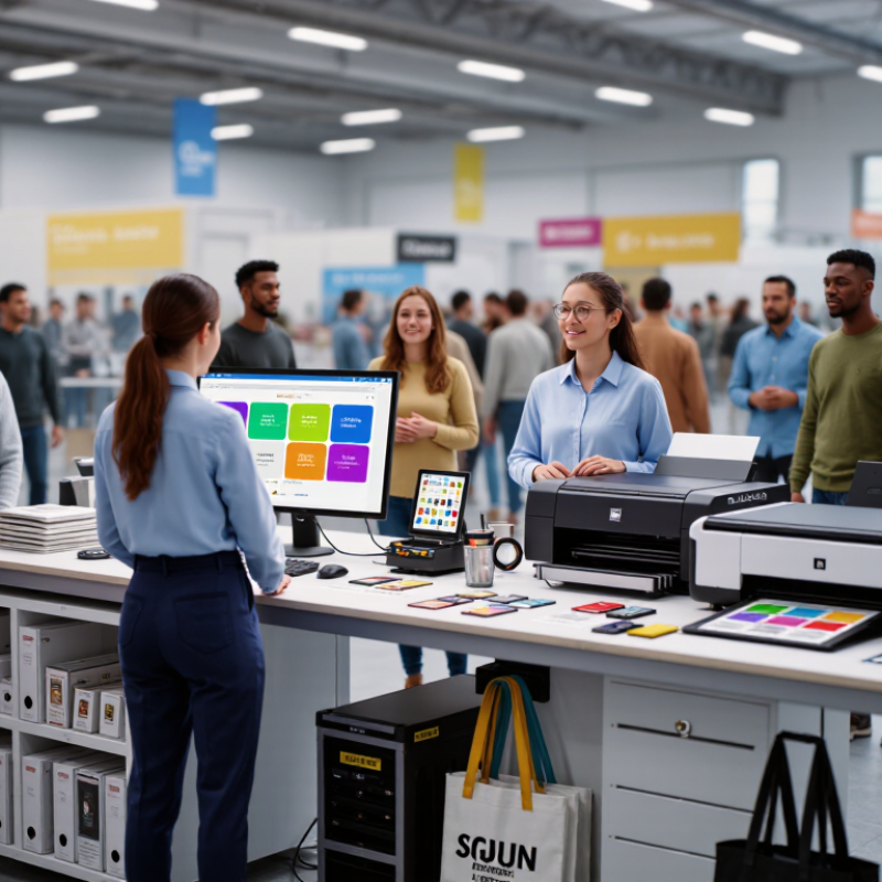 Why Set Up a Print on Demand Station at Events?