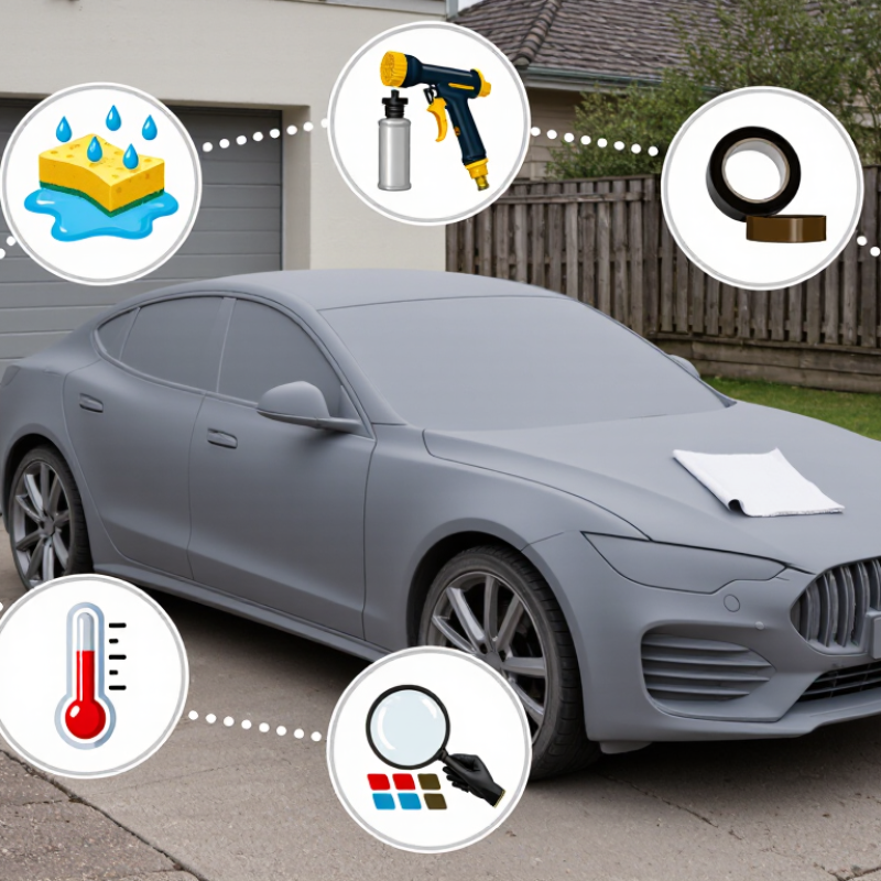 7 Tips for Plastic Dip Coating Cars