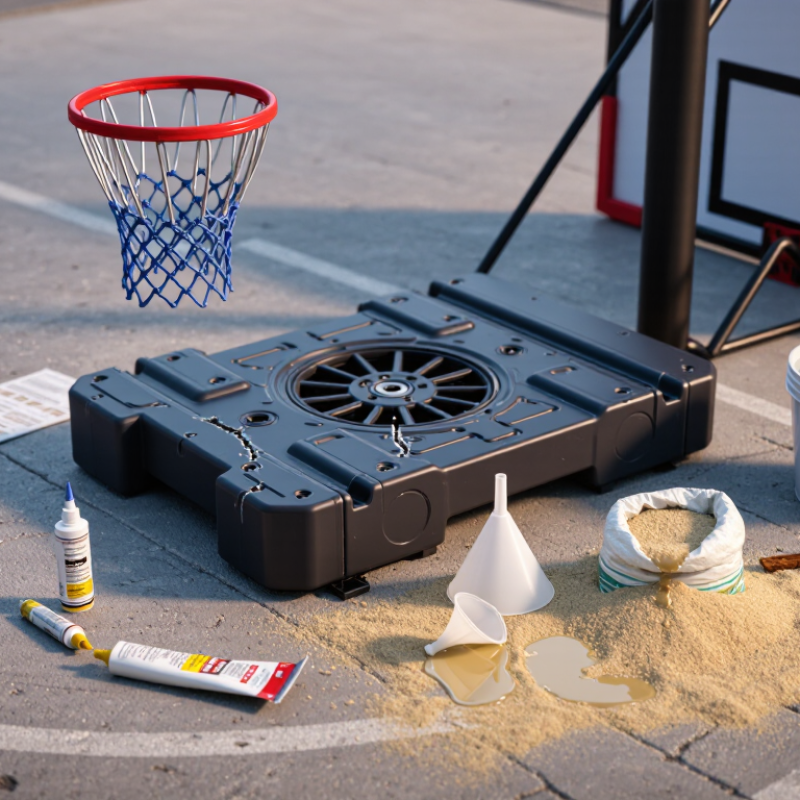 Top 10 Things to Fill a Leaking Portable Basketball Base?