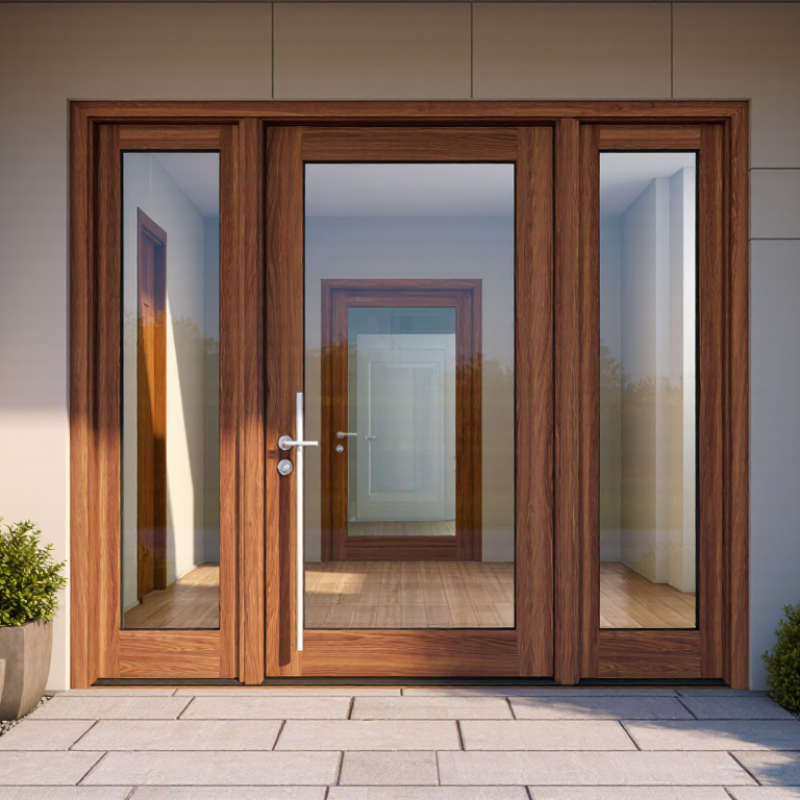 What Is a Wood and Glass Front Door?
