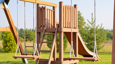 How to Choose the Best Wooden Swingsets for Global Buyers?