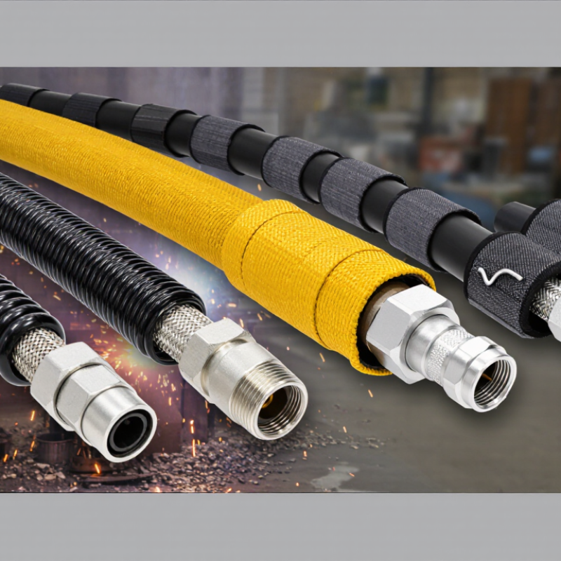 Top Hydraulic Hose Wraps for Heavy Duty Protection?