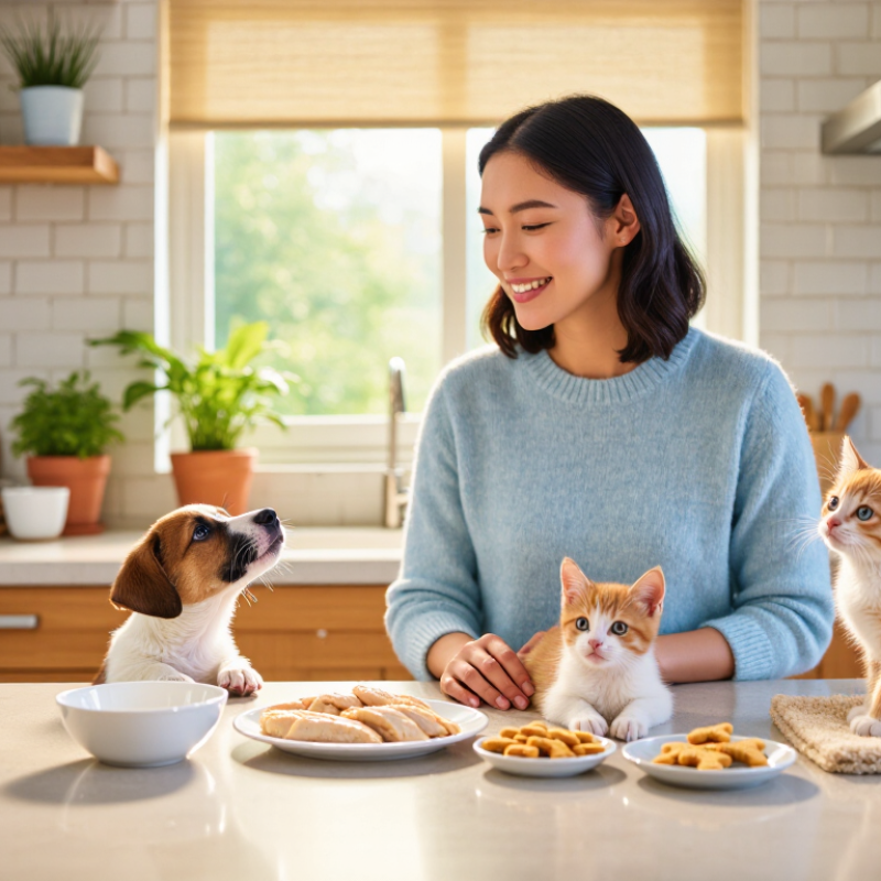 How to Choose Safe Treats for Puppies and Kittens?
