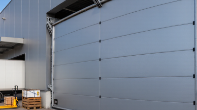 How to Choose the Best Industrial Overhead Door from China?