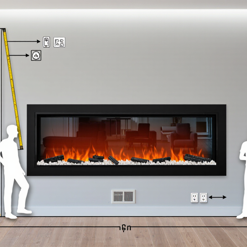 10 Recessed Electric Fireplace Buying Tips