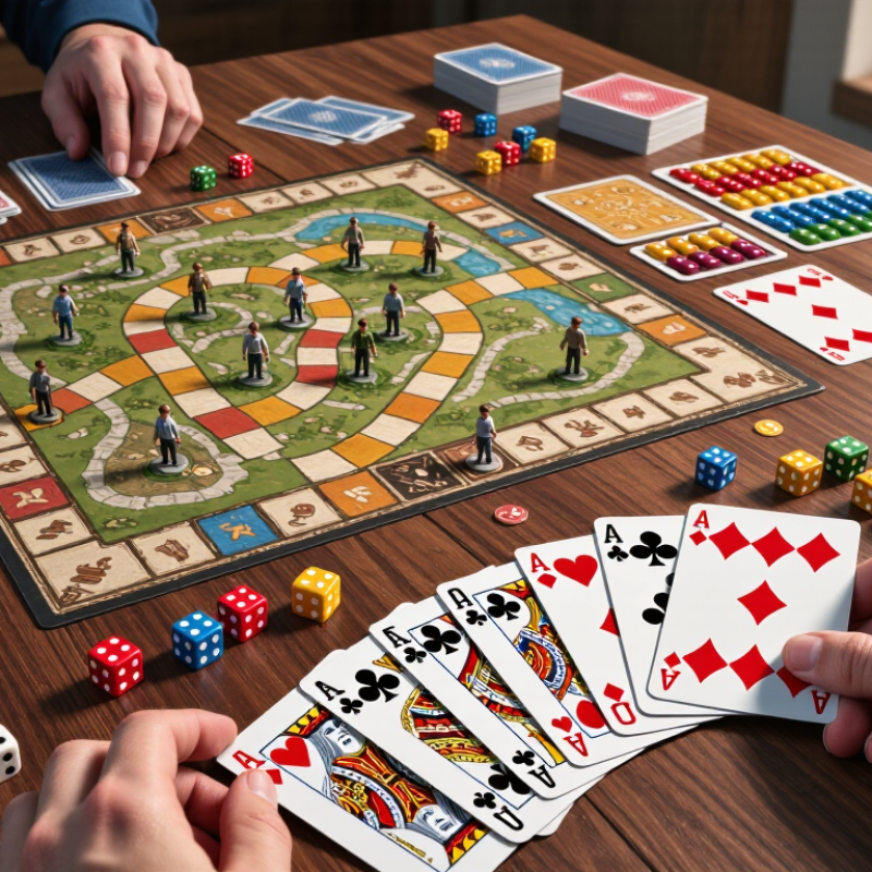 What Is the Difference Between Card and Board Games?