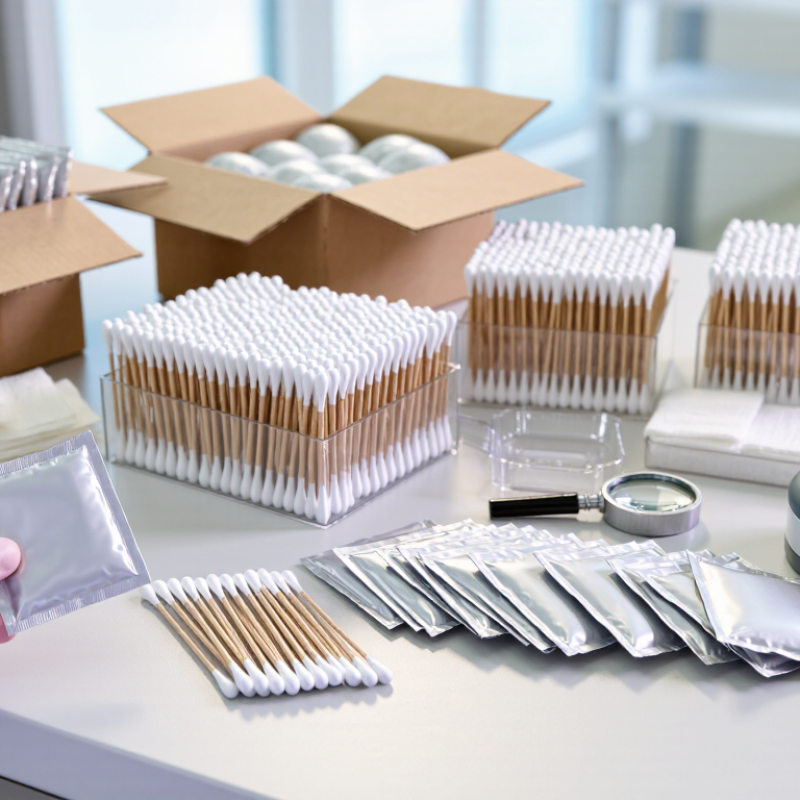 How to Source Individually Packaged Cotton Swabs in Bulk?