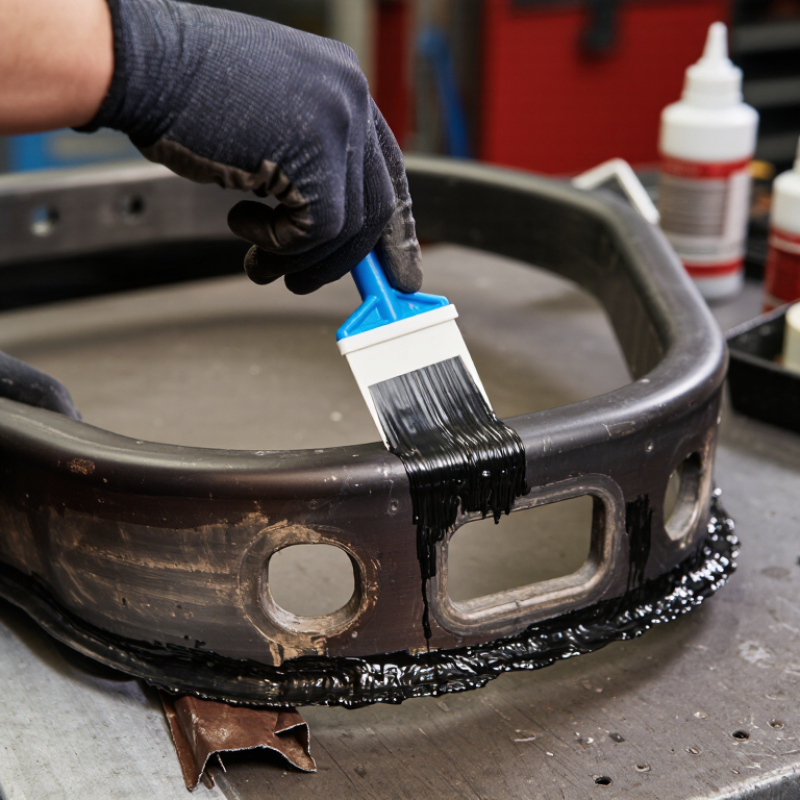 How to Remove Old Urethane Glue from a Vehicle Frame?