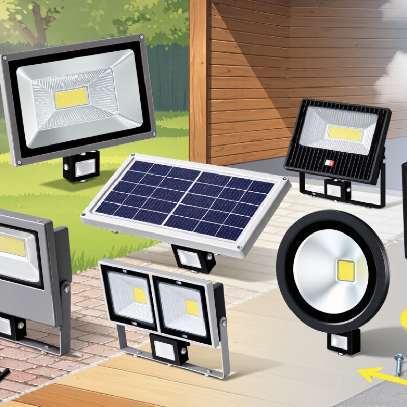What Are the Top Outdoor Solar Floodlights?