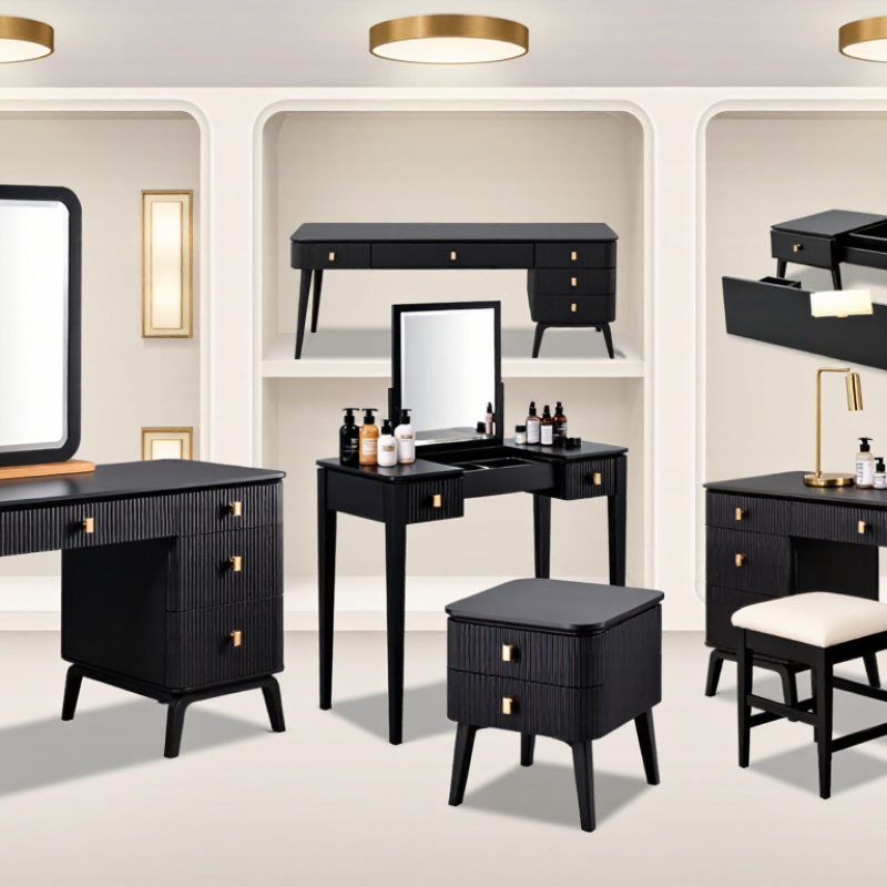 2026 Top Black Dressing Table Styles for Global Buyers