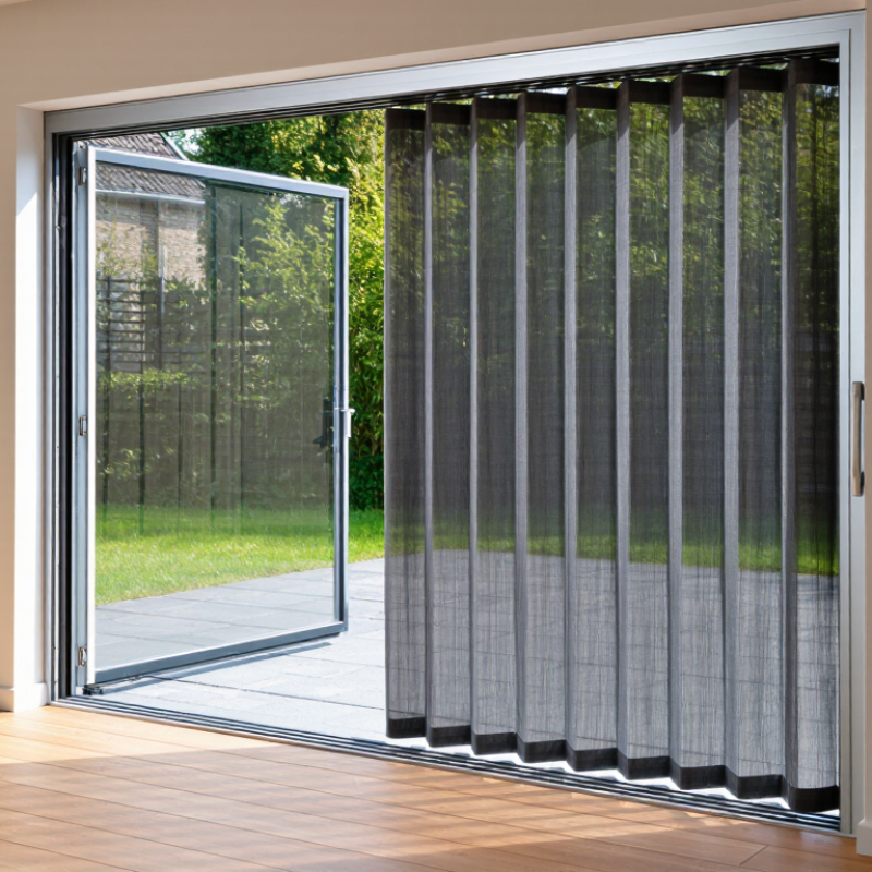 What Is a Folding Mesh Door and How Does It Work?