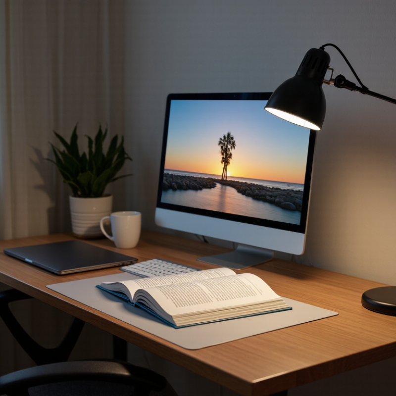 Why Use a Professional Task Lamp to Reduce Eye Strain?