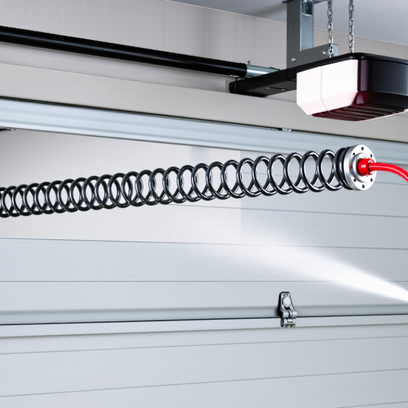 What Is the Best Way to Lubricate a Sectional Door Spring?