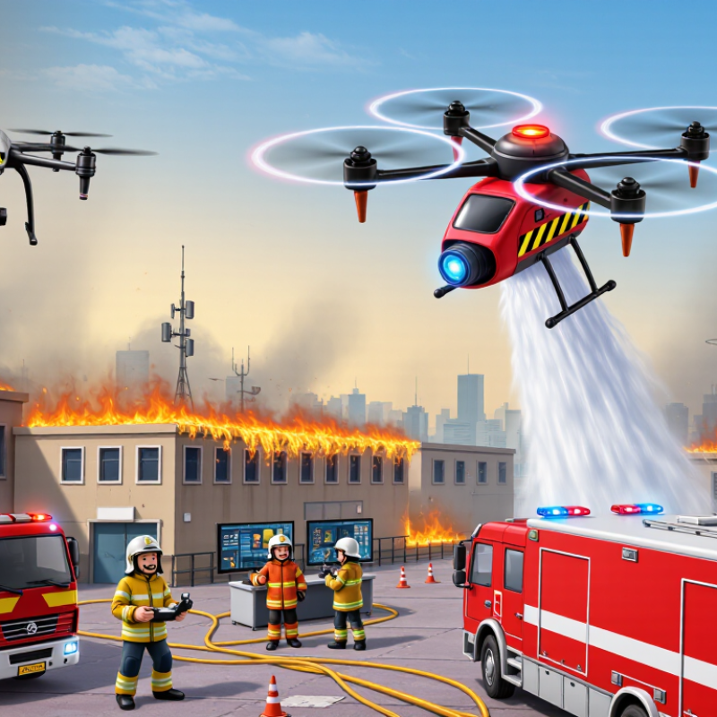 What Are Firefighting Drones and How Do They Work?