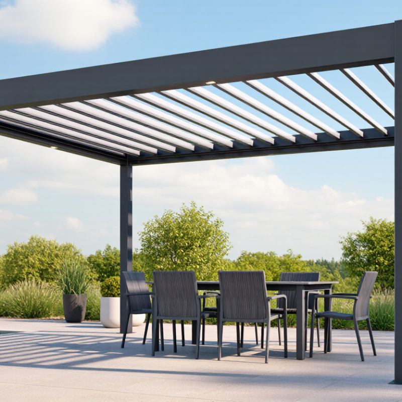 China Best Aluminum Louvered Pergola Kits Supplier