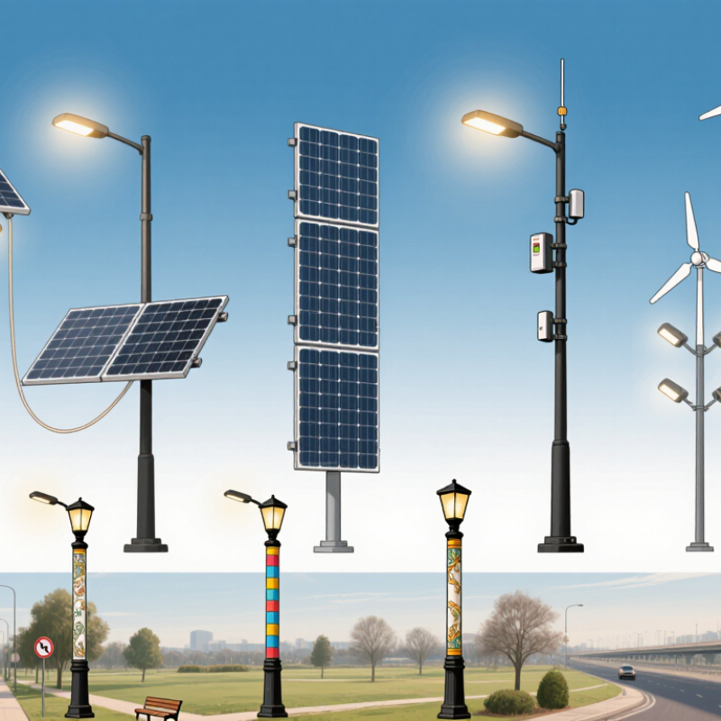 What Are the 2026 Top Solar Energy Light Pole Types?