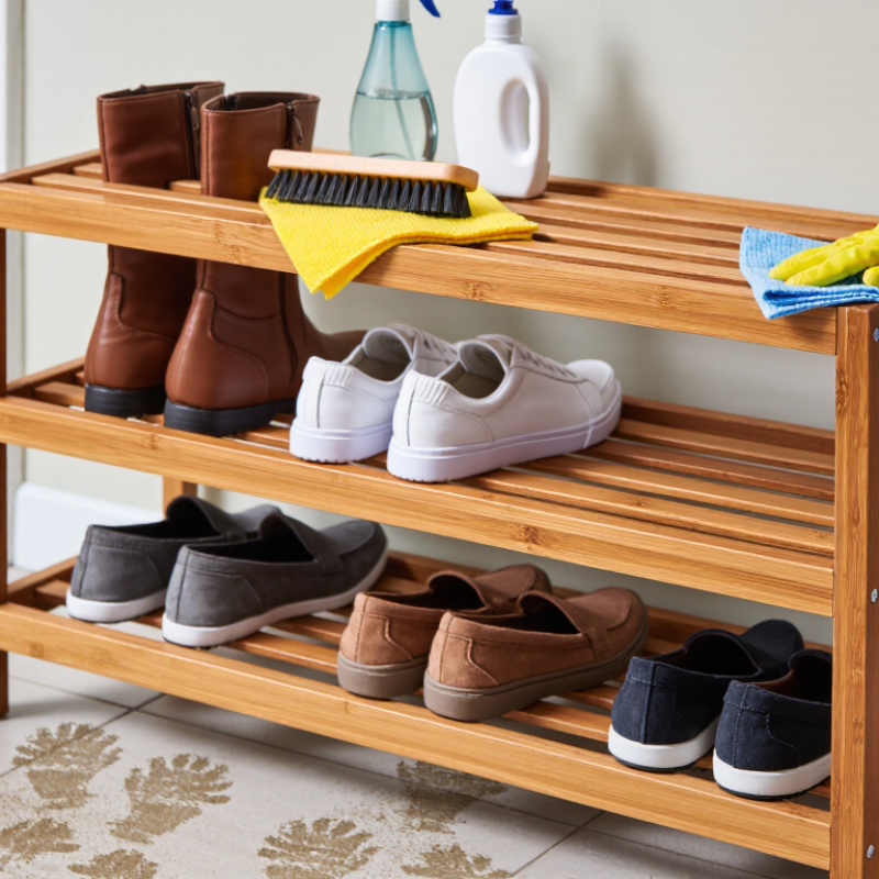 How to Clean Wooden Shoe Racks Easily and Safely?