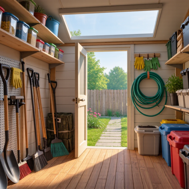 2026 Best Tiny Shed Storage Ideas to Maximize Space?