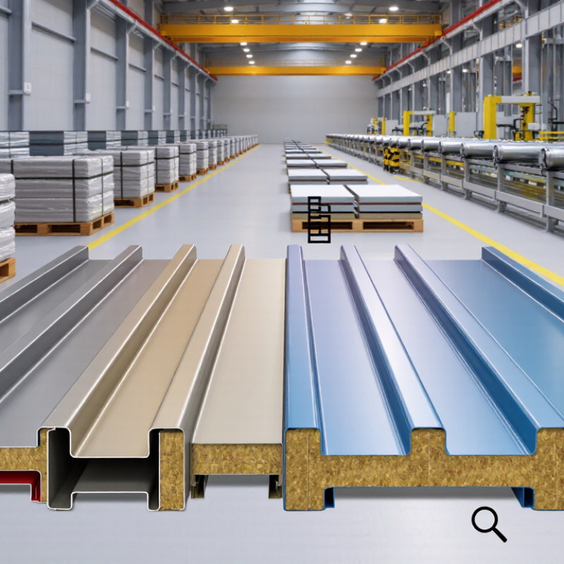 2026 Best Color Coated Steel Sandwich Panel Suppliers