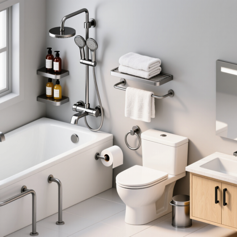 What Is Bathroom Hardware and What Types Do Buyers Need?