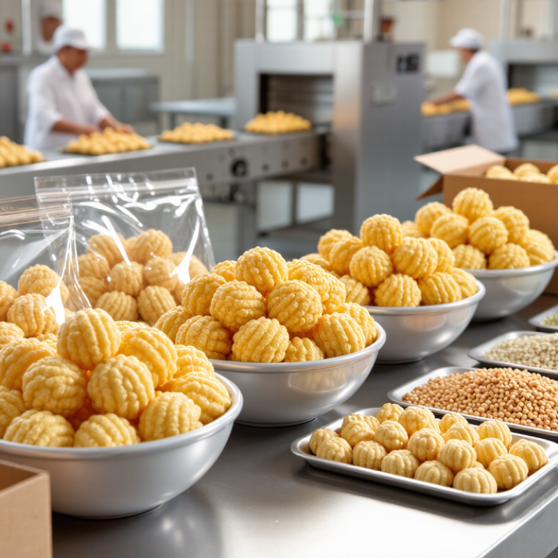 Top Cornmeal Puffs Suppliers for Global Buyers