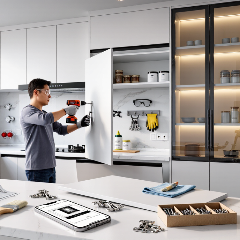 كيفية إزالة الخزائن الحديثة من المطبخ الصيني؟