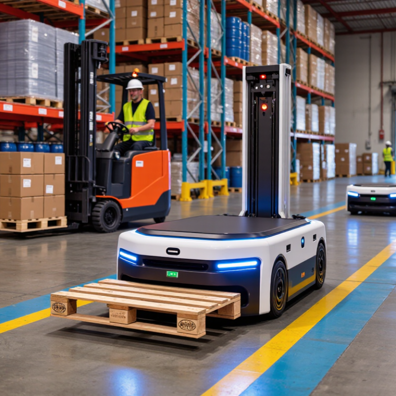 Why Use an AGV Instead of a Manual Forklift?