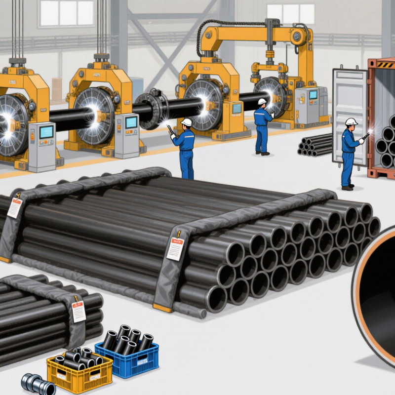 Top Black Welded Pipe Manufacturers for Global Buyers