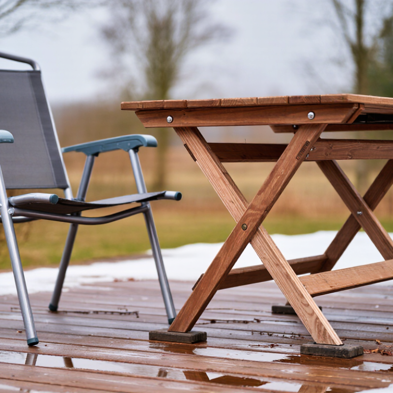 Can Folding Furniture Stay Outside in Winter?