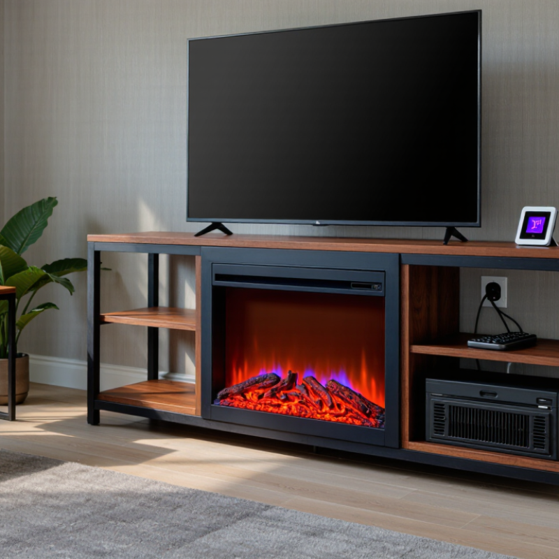How to Choose an Electric Fireplace TV Console?