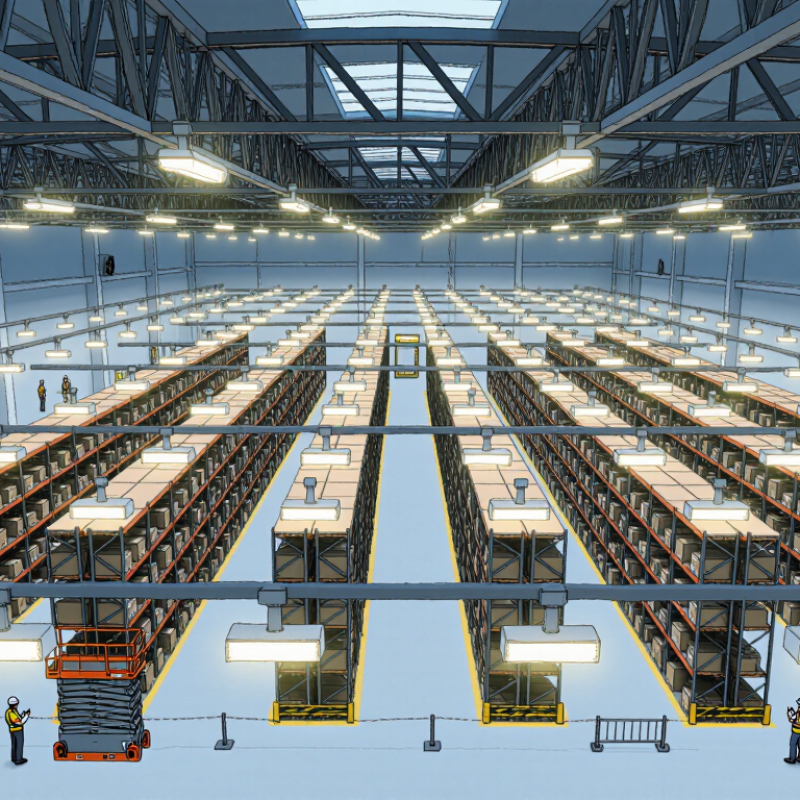 How to Budget for a Large Warehouse Lighting Retrofit