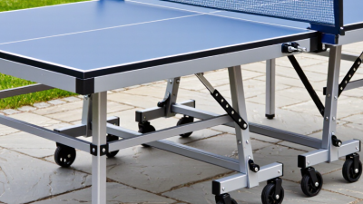 Top Outdoor Fold Up Ping Pong Tables for Sale