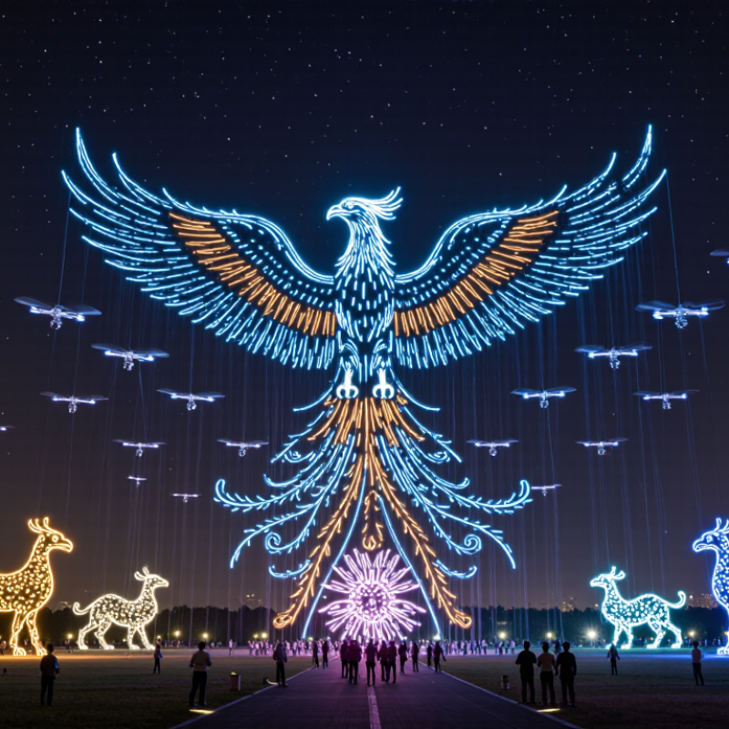 What Is a 3D Drone Light Show and How Does It Work?