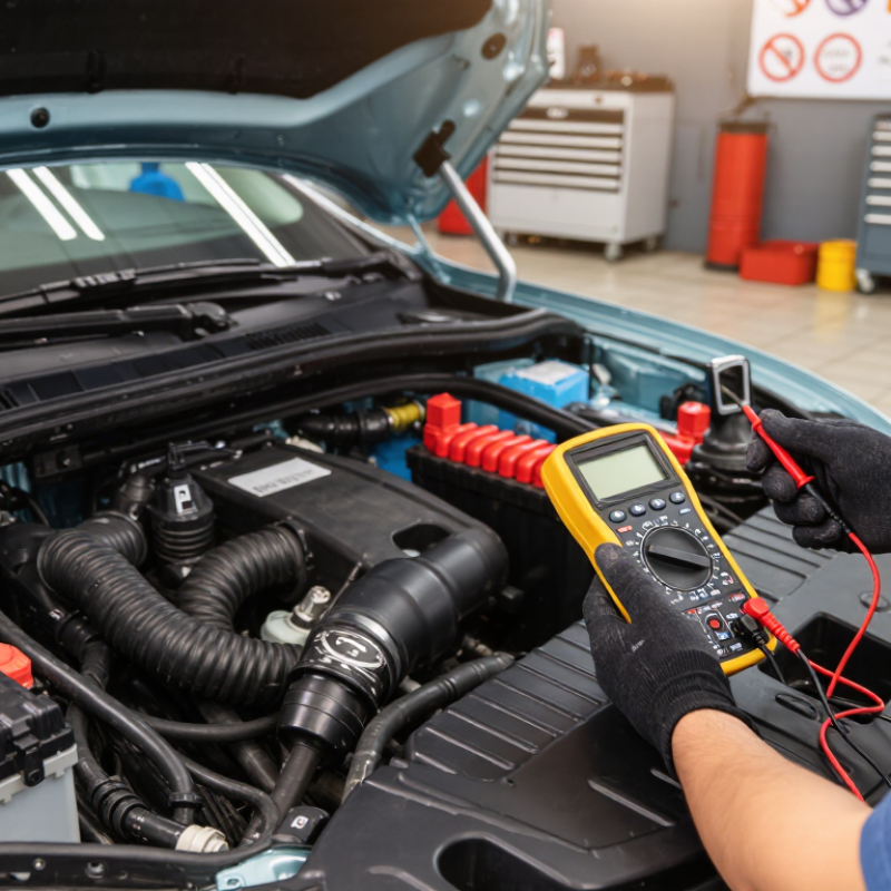 Como testar o motor de partida sem removê-lo?