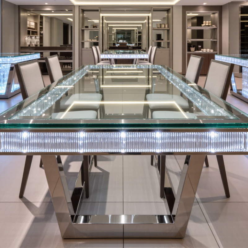 China Top Crystal Table Manufacturers for Global Buyers