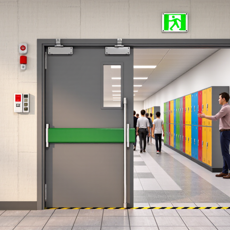 How to Choose an Emergency Exit Door for a School?