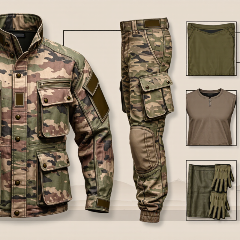 What Is Military Army Camouflage BDU Clothing?