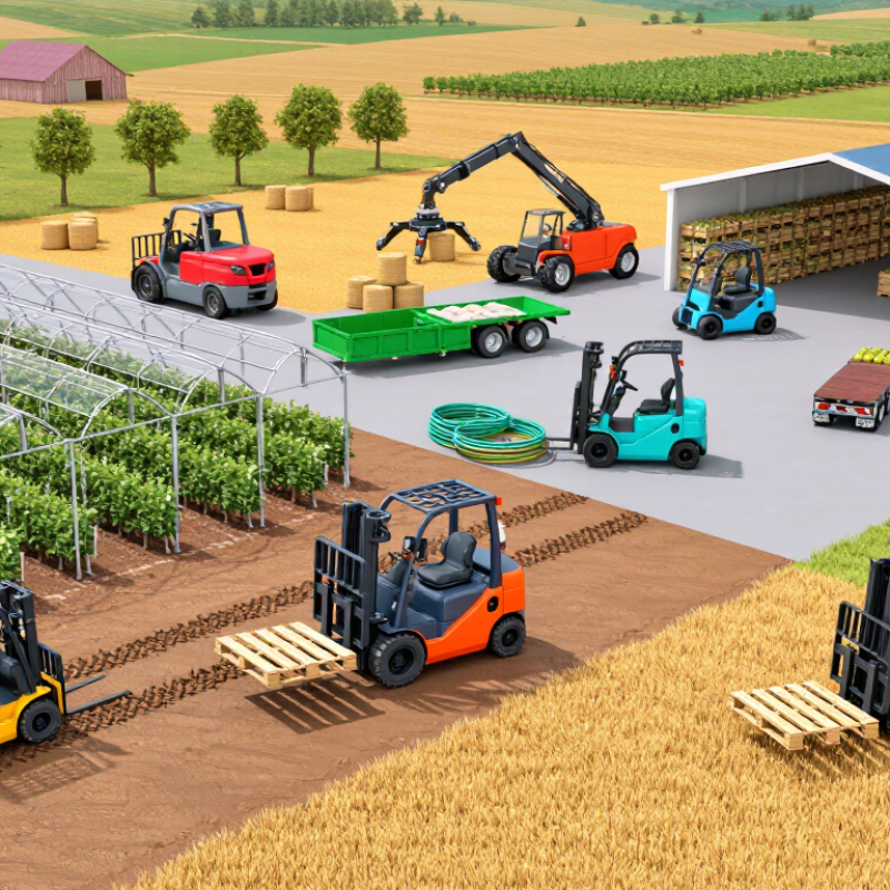 Top 10 Agricultural Forklift Types for Global Buyers