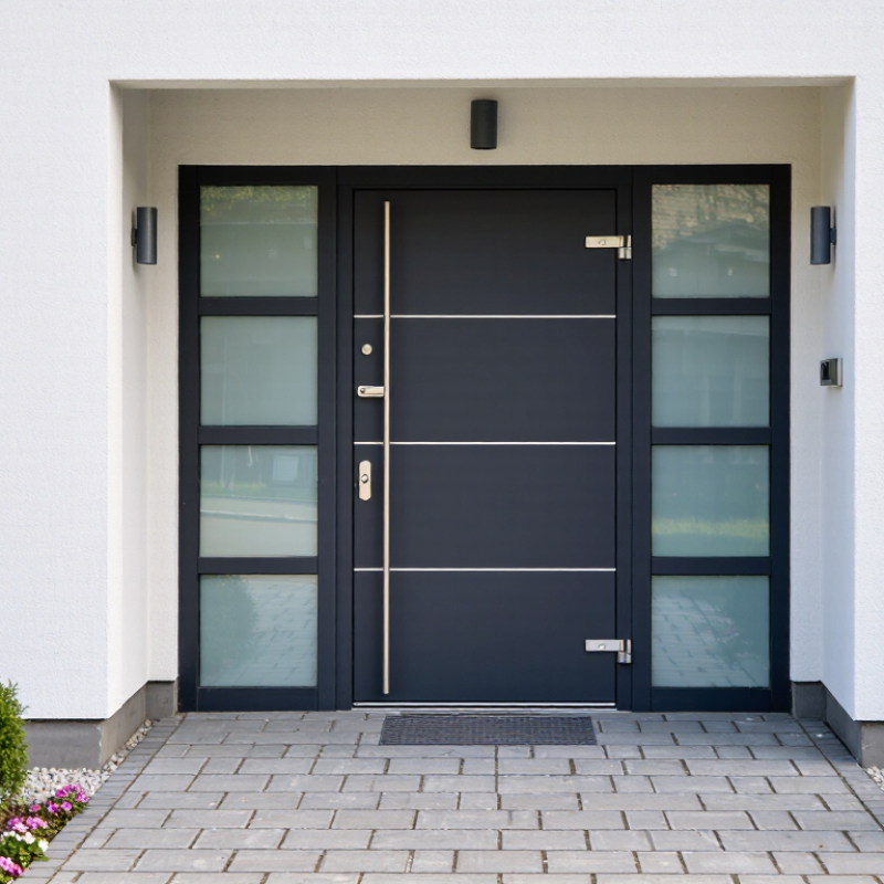 What Are the Top 10 Front Doors With Sidelights?