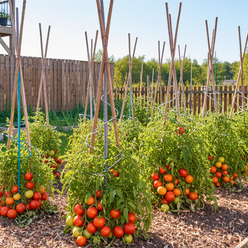 What Are the Best Types of Tomato Stakes?