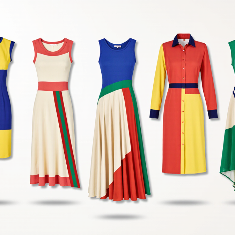 What Are the 2026 Top Color Block Stripe Dress Trends?